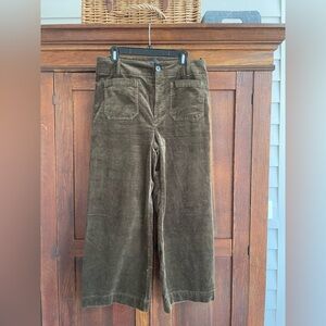Maeve Brown Straight Leg Pants